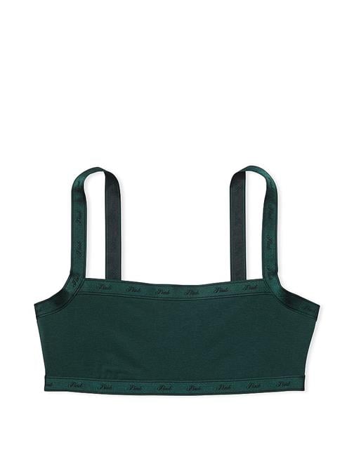 Pamuklu Logolu Düz Yaka Bralet