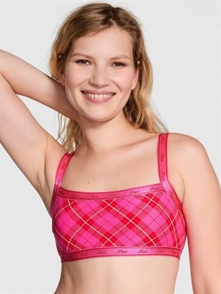 Pamuklu Logolu Düz Yaka Bralet
