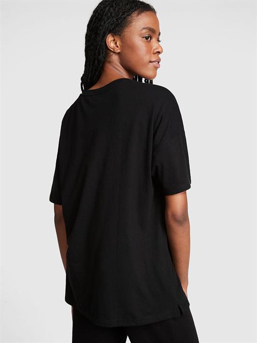 Pamuklu Oversize Pijama Üstü