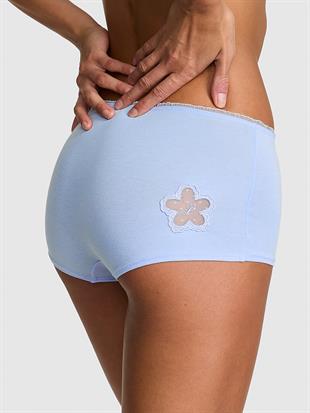 Pamuklu Papatyalı Boyshort Külot