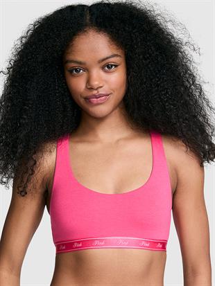 Pamuklu Racerback Logolu Bralet
