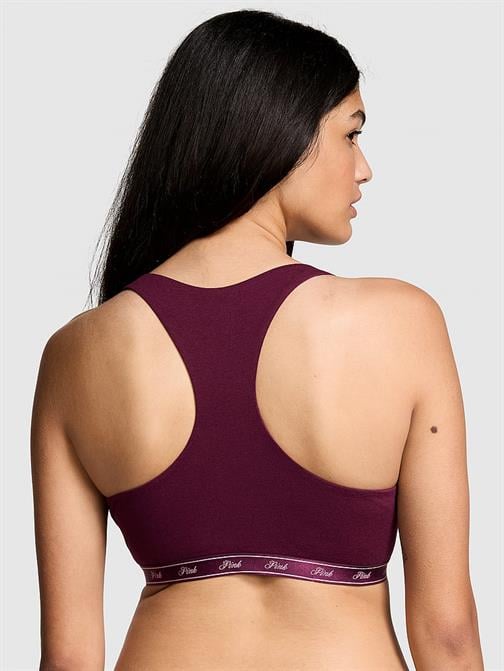Pamuklu Racerback Logolu Bralet