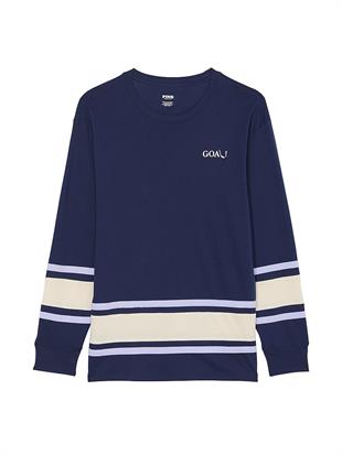 Pamuklu Uzun Kollu Hokey Tişörtü