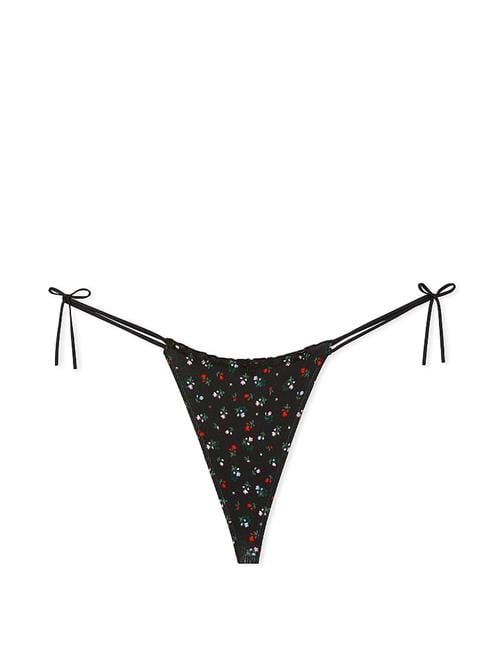 Pamuklu Yandan Bağlamalı V-String Külot