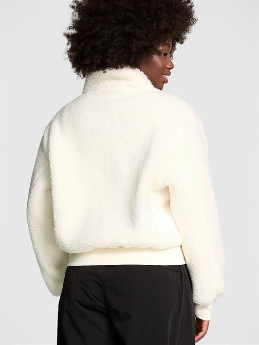 Pelüş Teddy Crop Kaban