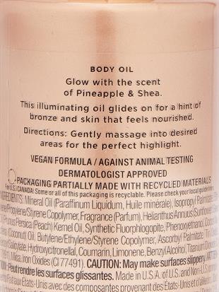 Pineapple & Shea Işıltılı Vücut Losyonu