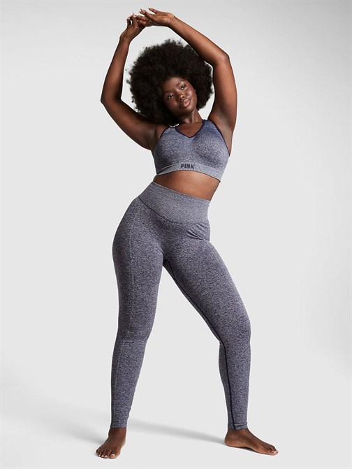 PINK Active Seamless Orta Etkili Sporcu Sütyeni
