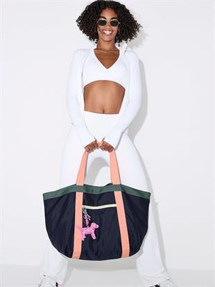 PINK Logolu Tote Çanta