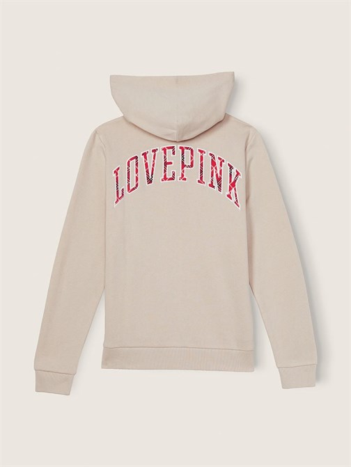 Polar Fermuarlı Kapüşonlu Sweatshirt