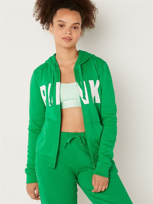 Polar Fermuarlı Kapüşonlu Sweatshirt
