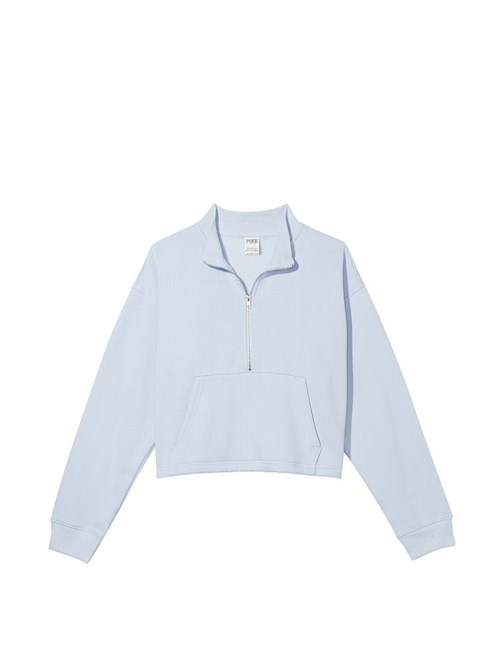 Premium Yarım Fermuarlı Polar Sweatshirt