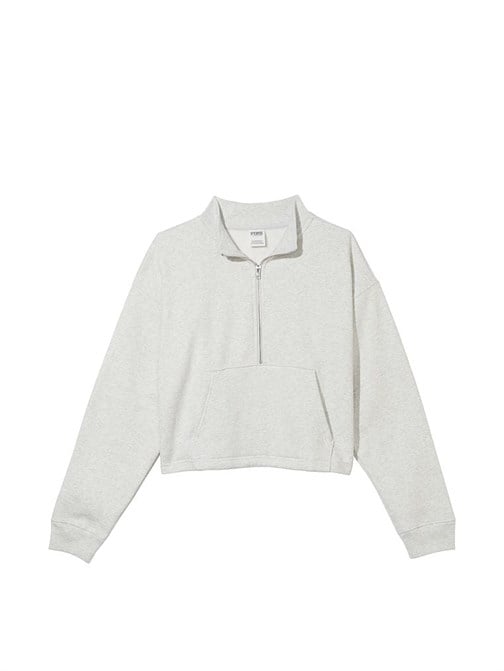 Premium Yarım Fermuarlı Polar Sweatshirt