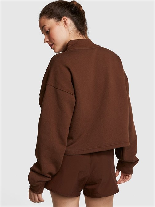 Premium Yarım Fermuarlı Polar Sweatshirt