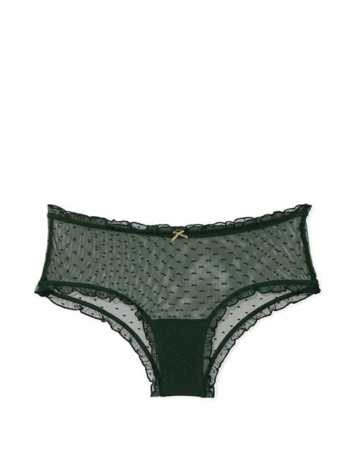 Puantiyeli Tül Fırfırlı Cheeky Külot