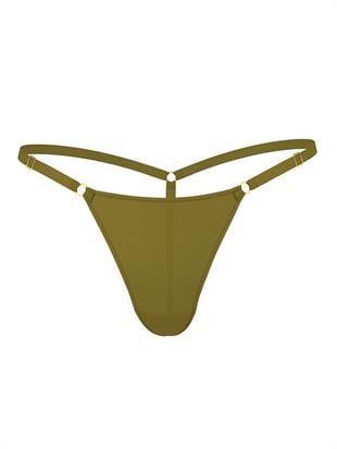 Pürüzsüz Ayarlanabilir V-String Külot