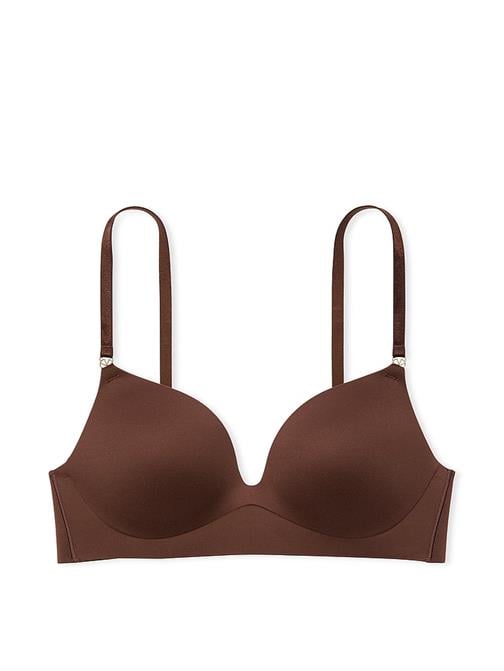 Pürüzsüz Balensiz Push-Up Dekolteli Sütyen