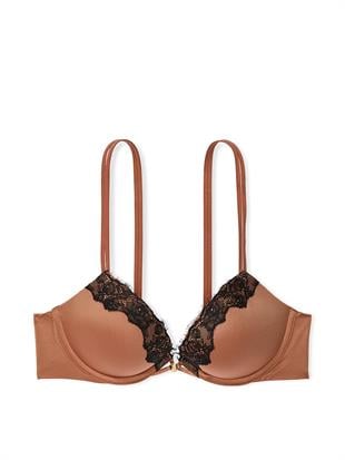 Pürüzsüz Dantelli Push-Up Sütyen