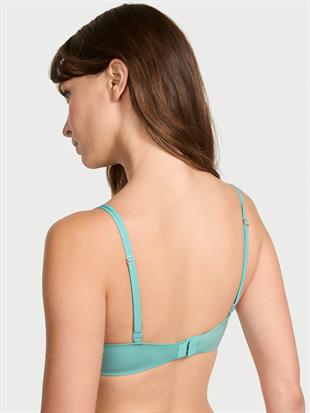 Pürüzsüz Dantelli Push-Up Sütyen
