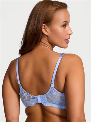 Pürüzsüz Dantelli Push-Up Sütyen