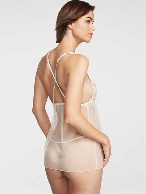 Queen of Hearts Açık Cup Babydoll