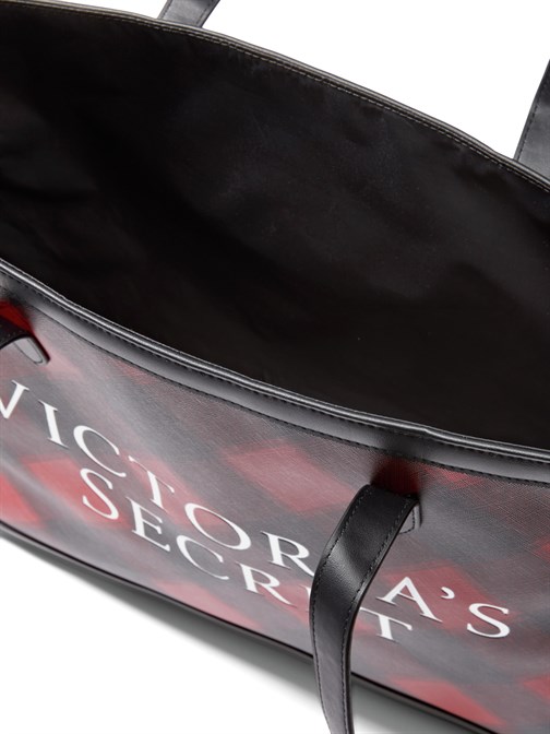 Red Buffalo Check Holiday Tote Çanta