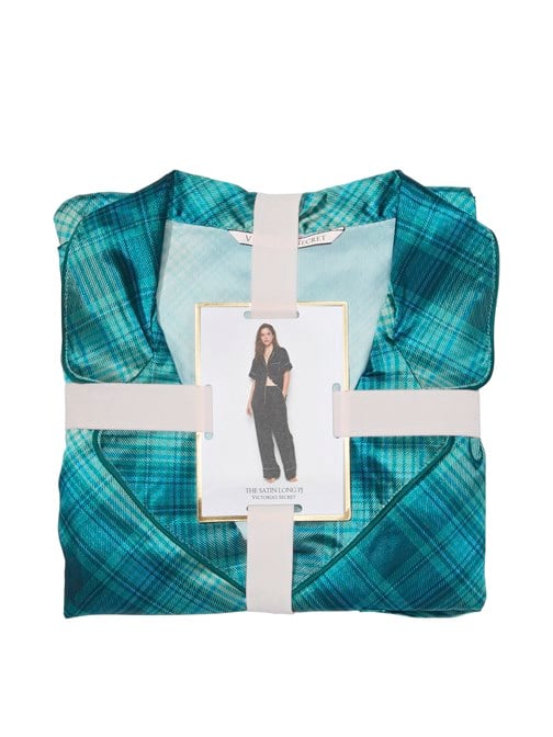 Saten Kısa Kollu Pijama Takımı