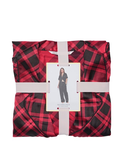 Saten Kısa Kollu Pijama Takımı