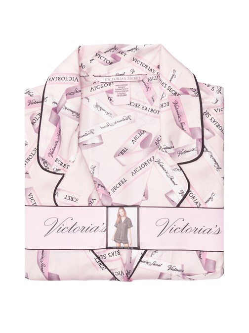 Saten Kısa Pijama Seti