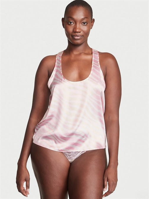 Saten Racerback Atlet