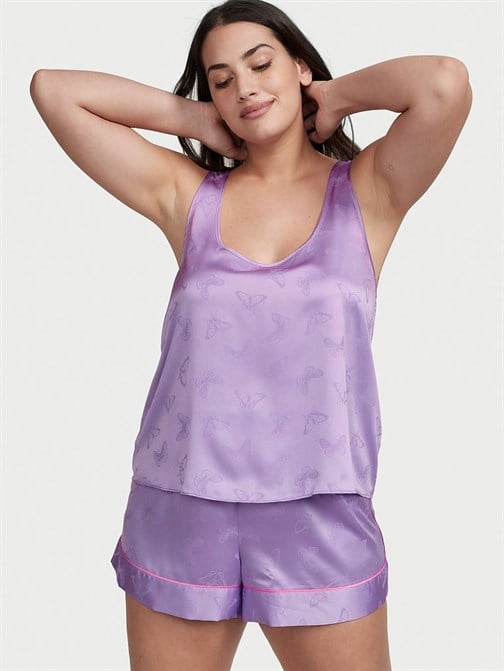 Saten Racerback Atlet