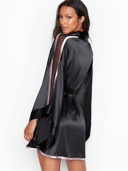Satin Kimono Robe