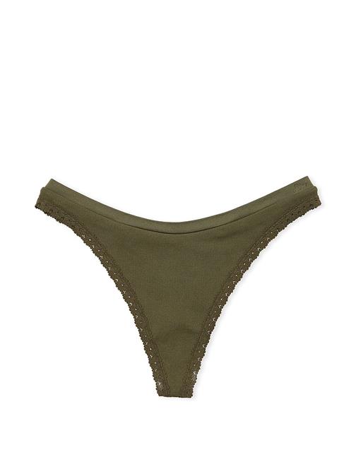 Seamless Derin Bacak Kesim Tanga