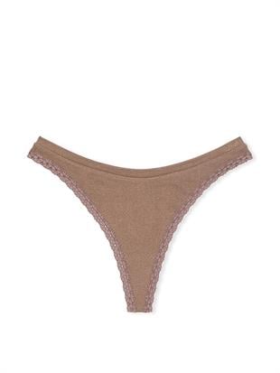 Seamless Derin Bacak Kesim Tanga