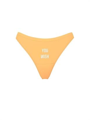 Seamless Derin Bacak Kesim Tanga