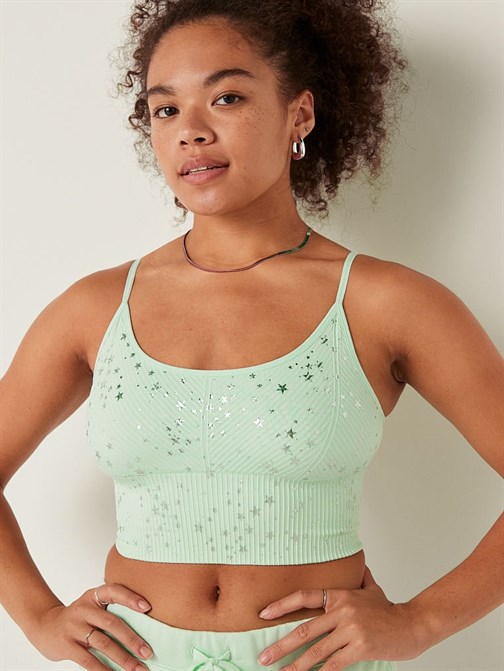 Seamless İnce Astarlı Spor Crop