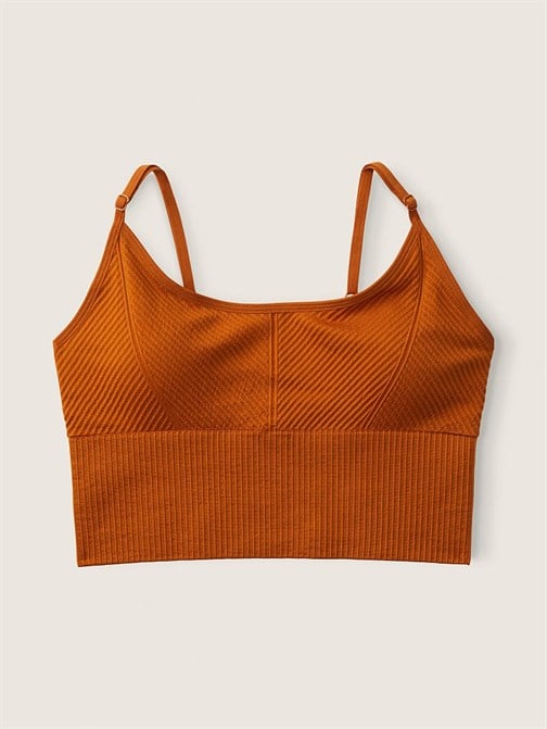 Seamless İnce Astarlı Spor Crop