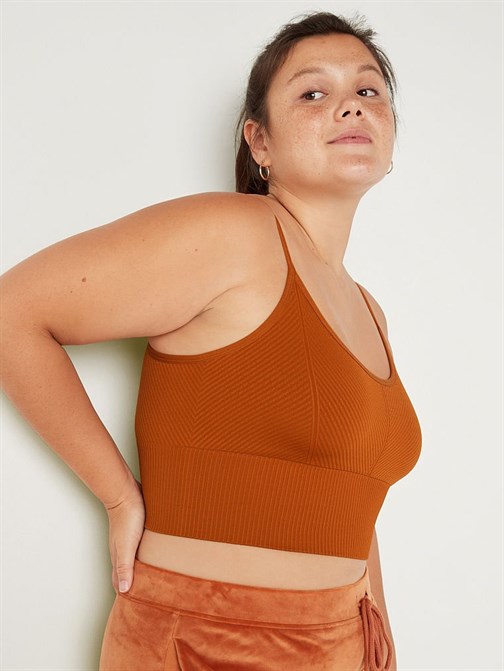 Seamless İnce Astarlı Spor Crop