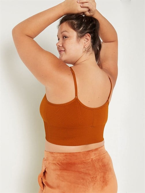 Seamless İnce Astarlı Spor Crop