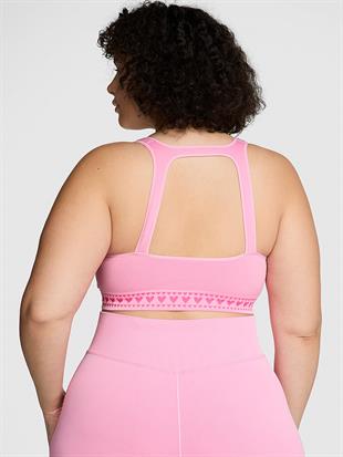 Seamless Kalpli Kare Yaka Longline Sporcu Sütyeni