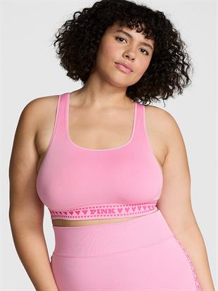 Seamless Kalpli Kare Yaka Longline Sporcu Sütyeni