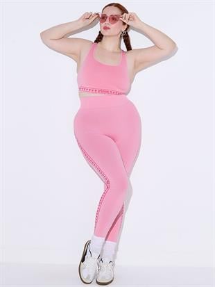 Seamless Kalpli Kare Yaka Longline Sporcu Sütyeni