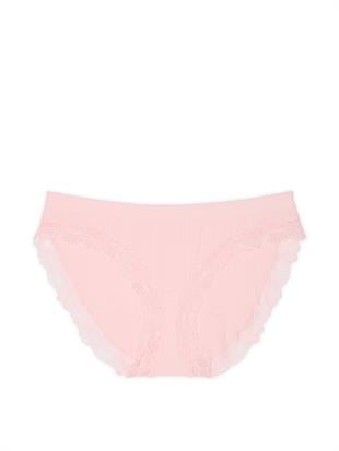 Seamless Kalpli Pointelle Bikini Külotu