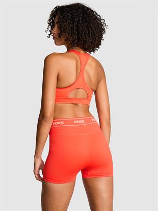 Seamless Logolu Biker Tayt