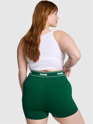 Seamless Logolu Biker Tayt