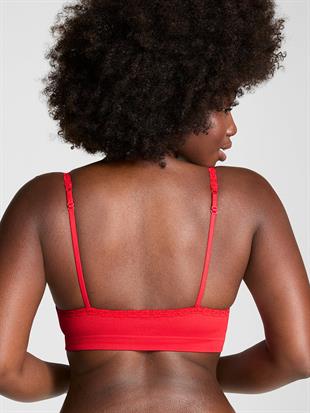 Seamless Ribanalı Balensiz Push-Up Sütyen