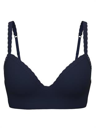 Seamless Ribanalı Balensiz Push-Up Sütyen