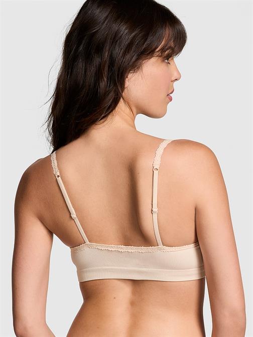 Seamless Ribanalı Balensiz Push-Up Sütyen