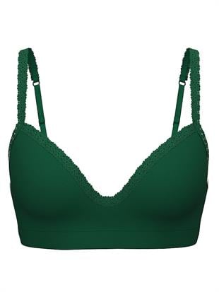 Seamless Ribanalı Balensiz Push-Up Sütyen
