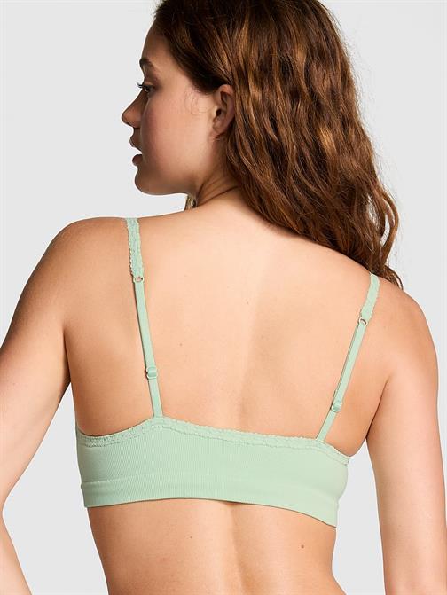 Seamless Ribanalı Balensiz Push-Up Sütyen