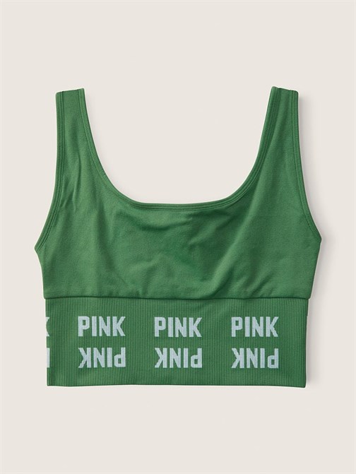 Seamless Scoop Neck Sports Bra